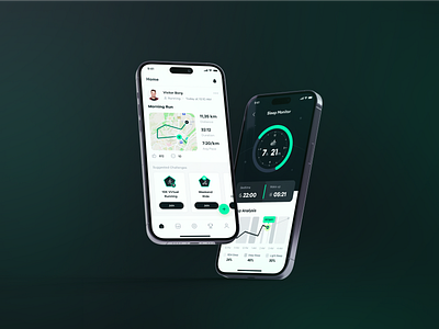 Sportify App animation app brand identity dark ui design figma fitness goals health illustration lifestyle minimal mobile monitoring research software program sport tracking ui uiux ux