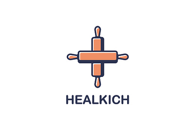 Healthy Kichen Logo app branding design graphic design illustration logo logos typography ui ux vector