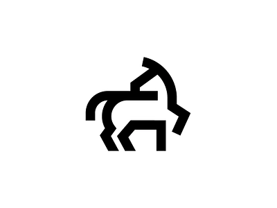 Horse logo mark. animal branding creative design elegant equine for sale unused buy horse icon illustration logo logodesign minimal mustant veterinary