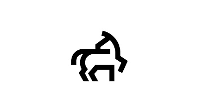 Horse logo mark. animal branding creative design elegant equine for sale unused buy horse icon illustration logo logodesign minimal mustant veterinary