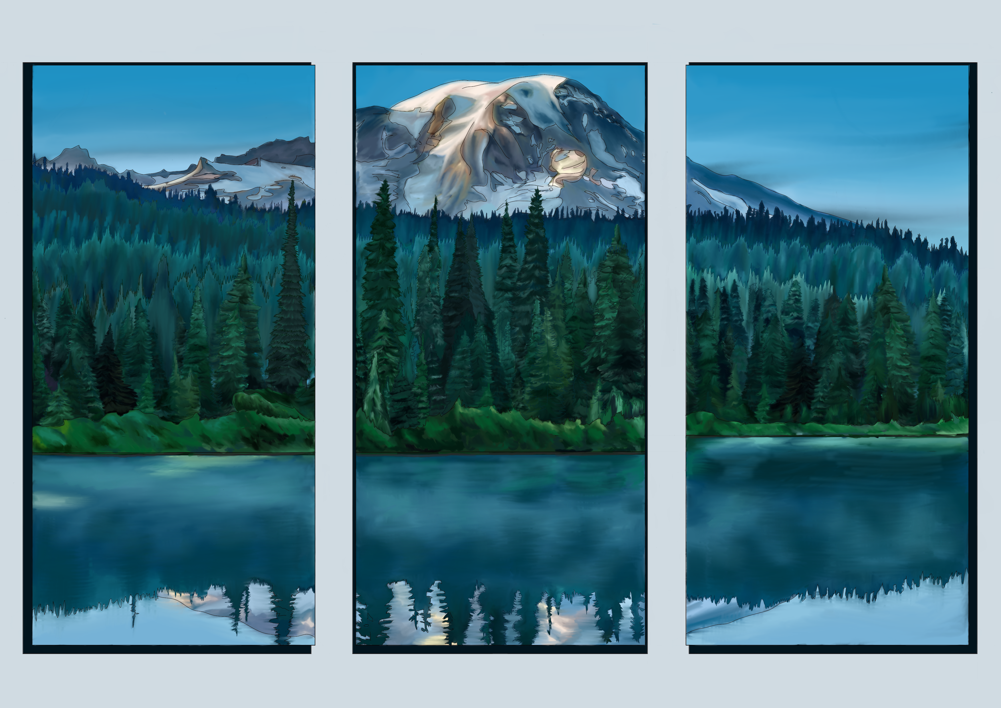 Example of Realistic Digital Illustration / Art