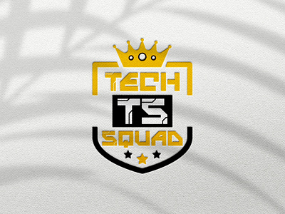 Tech Squad Team Logo Design. agency brand design brand guidelines brand identity branding branding designer design graphic design logo logo design marketing marketing agency logo tech logo technology