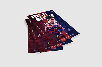 Sport Event Flyer Template Design branding broucher flyer graphic graphic design illustration motion graphics poster