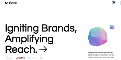 Agency Website Design branding design ui ux website