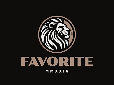 Favorite branding design illustration leo lion logo