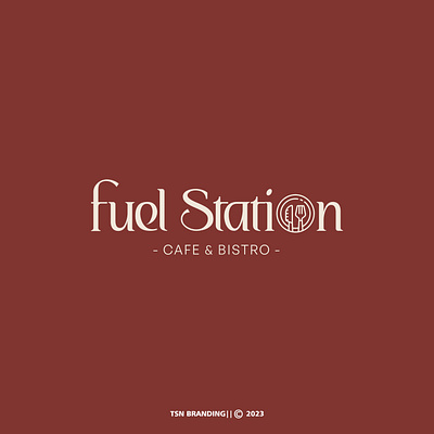 Fuel Station Logo branding design food graphic design illustration logo