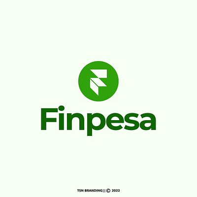 Finpesa Logo art branding design finance fintech graphic design illustration logo payment