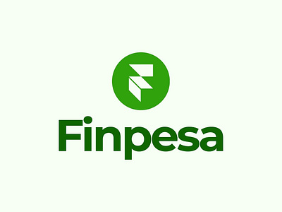 Finpesa Logo art branding design finance fintech graphic design illustration logo payment