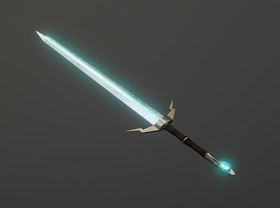 Fantasy sword 3D 3d blender fantasy