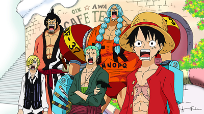 One Piece Anime - Fan Art 2d 2d animation 2d art 2d character 3d animation anime artwork branding design graphic design illustration logo motion graphics ui ux vector