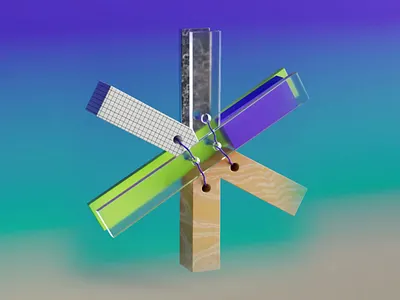 36 days of type - Asterisk 36daysoftype 36daysoftype2024 3d animation blender design illustration motion design motion graphics type typography