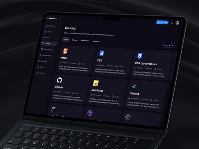 VeroSkills: The Refugee Workforce Platform | E-Learning ai app career course design e learning education engineering mentor platform project refugees software technology tutor ui ux web design