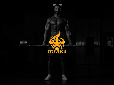 Fitness logo concept animation app branding fit fitness graphic design icon logo minimal modern motion graphics ui