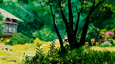 The Secret World of Arrietty 2d 2d character 3d animation art artwork branding design graphic design illustration logo motion graphics ui ux vector