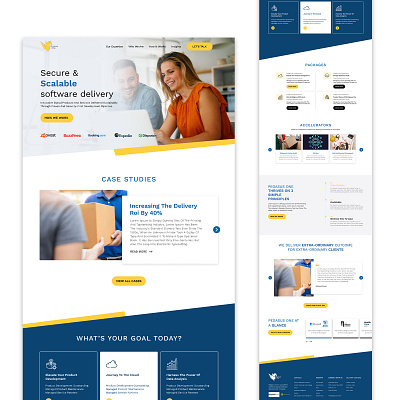 pegasus one web branding graphic design ui web