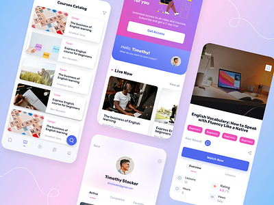 E-learning App | Velvot animation course design digital education e learning edtech education educational platform elerning learning learning app modern design motion online class online courses studying ui ux