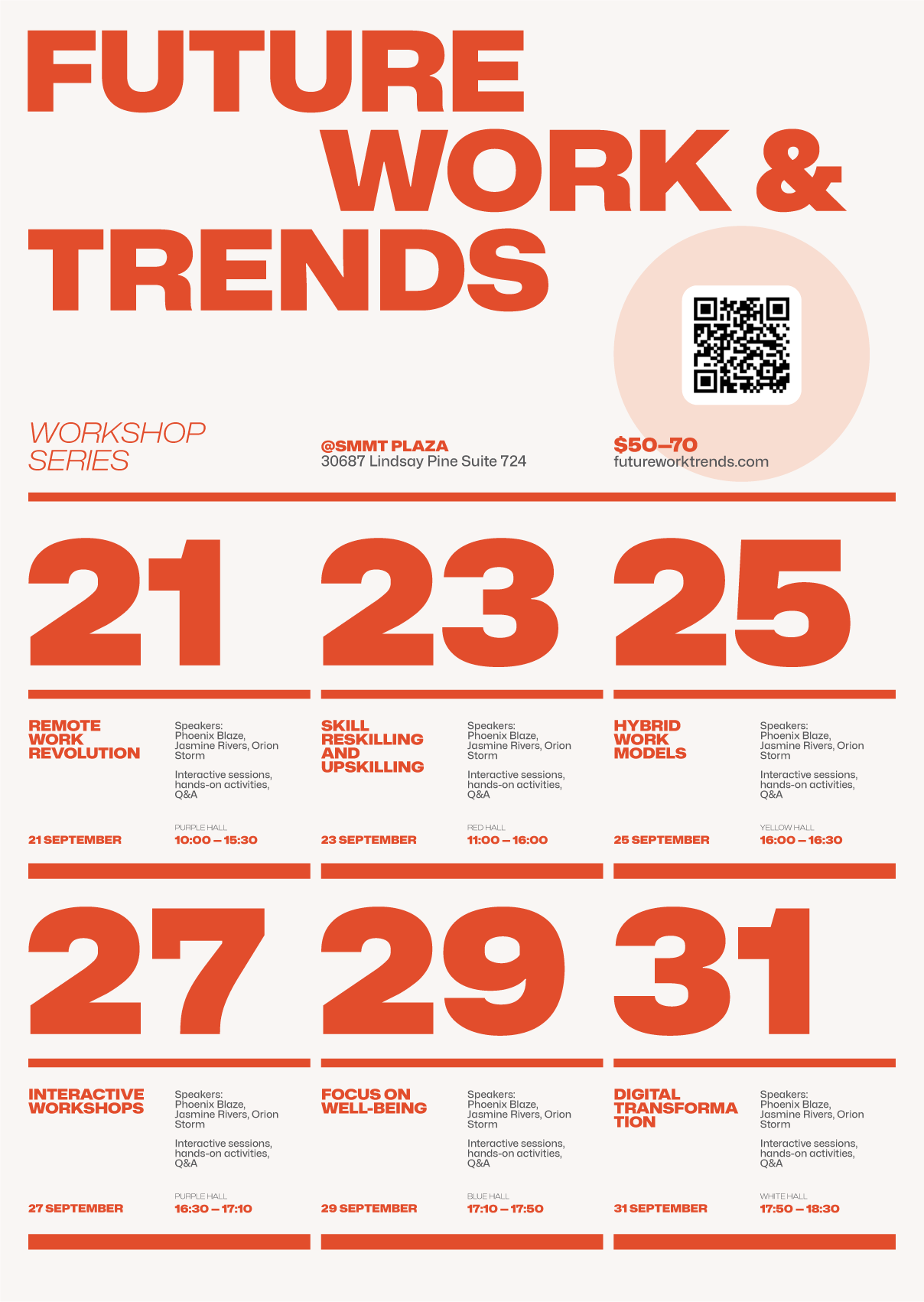 Workshop Event Program Poster business event calendar calendar poster conference event poster event program event schedule film festival flyer poster program program flyer program poster psd schedule flyer schedule poster seminar template typography workshop