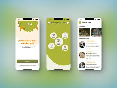 App para consultas terapeuticas app app design design figma green app inspiration kids kids app mobile design orange app parents parents app product design psychology psychologyapp ui uidesign uxdesign uxui