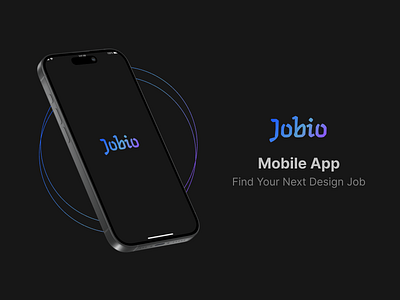 Jobio Mobile App design figma mobile ui ux