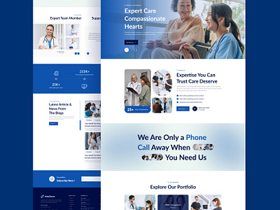 Medilcon - Medical Landing Page digitalmedicine doctorappointment healthawareness healthcare healthyliving medical medicaladvice medicalcommunity medicallandingpage medicaltechnology onlineconsultation ui uidesign virtualhealth