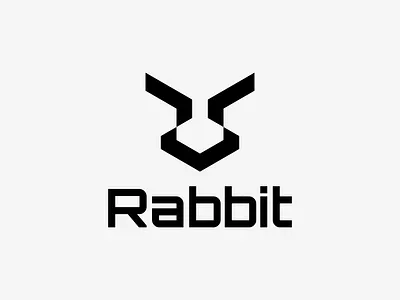 Rabbit Abstract Modern Logo Design abstract branding bunny design ear easter face futuristic geometric graphic design hare head illustration logo logo design minimal minimalist modern rabbit simple