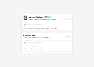 Account Settings - WIP 🚀 branding dashboard settings ui user interface web design webdesign website