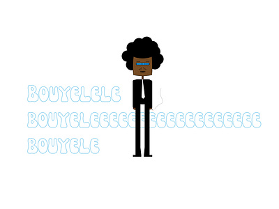Black man afro black man design illustration vector