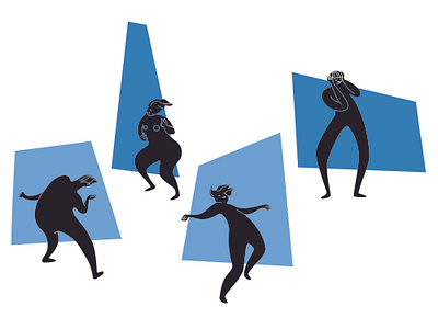 Dance! illustration vector