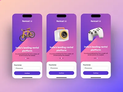 Walkthrough app design digitalart dribbble dribbbleshot frontend design illustration logo logodesign rent rental app ui ui ux designer uiux ux visualdesign webdesign