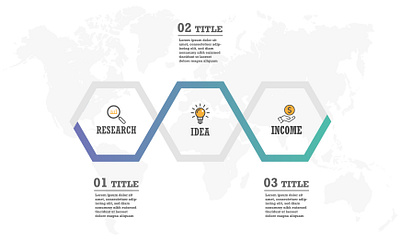 Polygon Business infographics process. Timeline infographics. graph