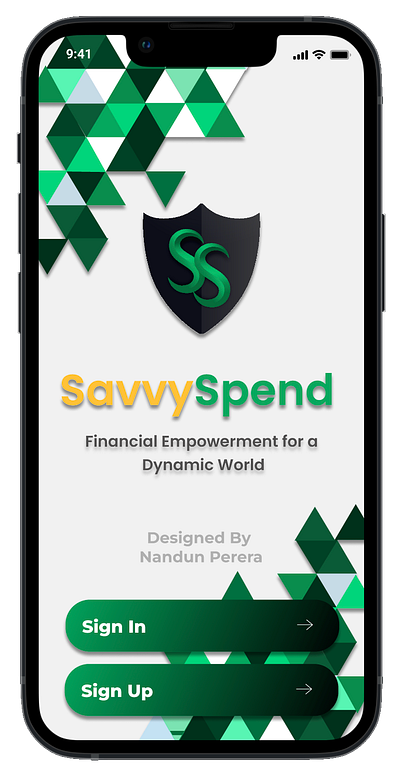 SavvySpend - Financial Management App (Styled UI) app application brandingillustrate figma financial graphic design home logo management mobile ui