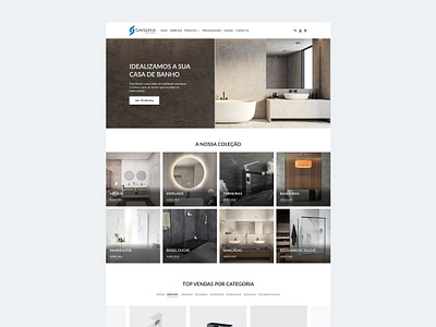 Sanilima - UX/UI Design homepage sanitation website ui design