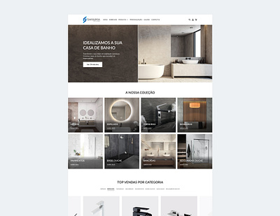 Sanilima - UX/UI Design homepage sanitation website ui design