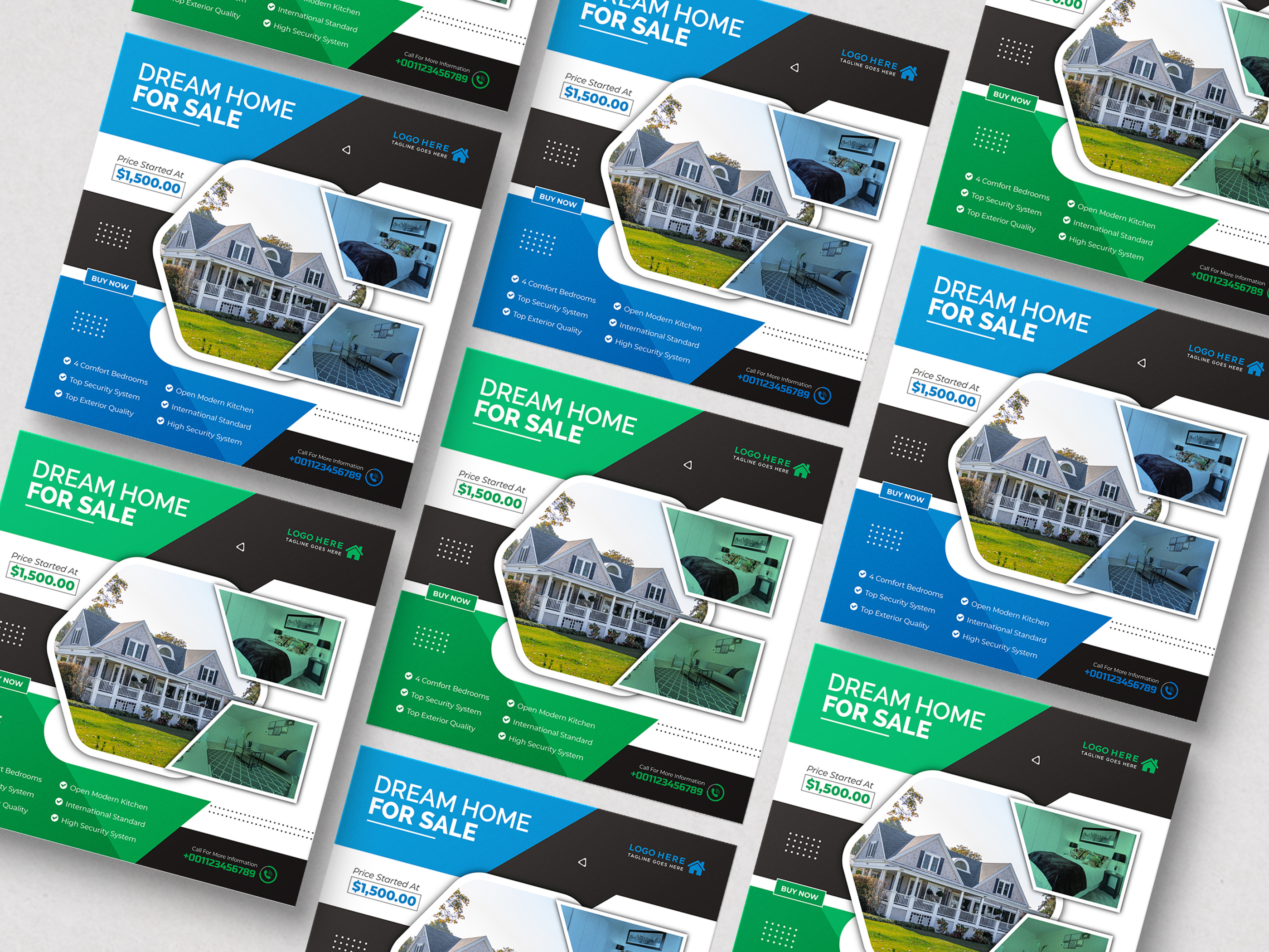 Example of Real State Social Media Banner Design