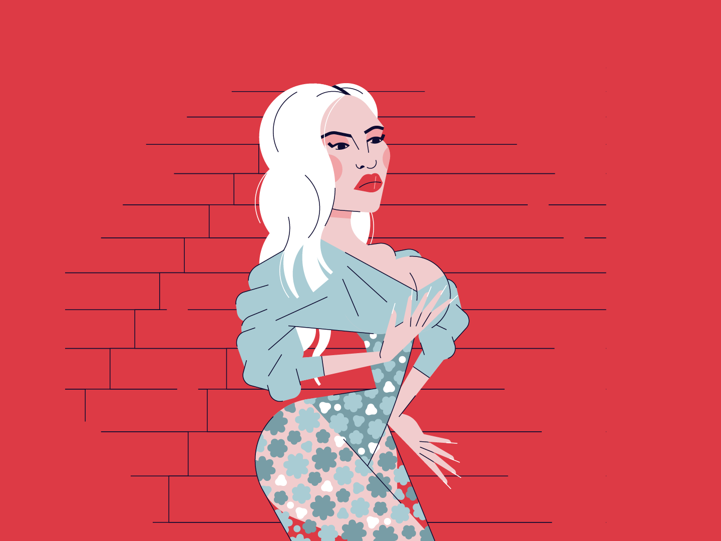 kim kardashian Met Gala 2024 animation character illustration kim kim kardashian met gala vector