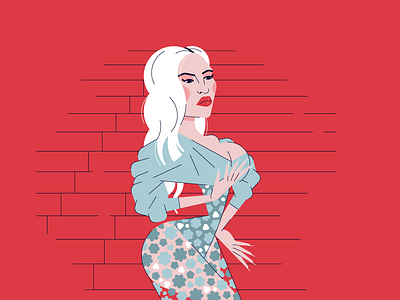 kim kardashian Met Gala 2024 animation character illustration kim kim kardashian met gala vector