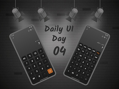 004 - Calculator Interface calculatordesign calinterface dailyui day004 day4 design figma ui ux