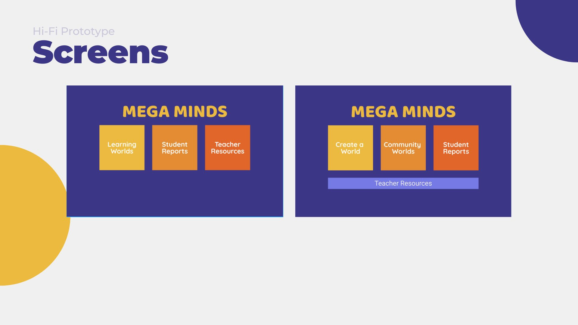 Final Deck for UX Design Project deck design layout pitch deck powerpoint ppt presentation presentation deck slides ui visual