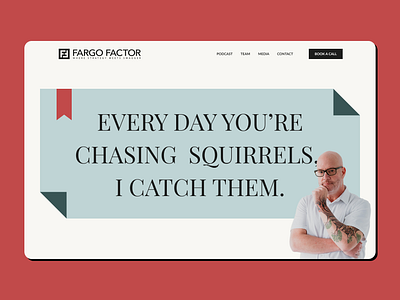 Fargo Factor branding figma ui ux webflow