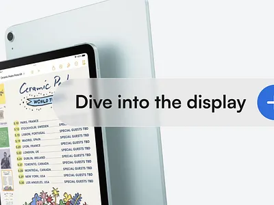 Apple iPad Dynamic Button animation apple blur button dynamic framer ipad