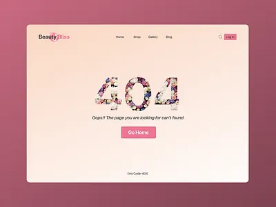 #DailyUI 8 #Figma app branding design error error 404 figma freepik graphic design illustration landing page makeup skincare typography ui ux
