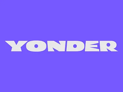 Yonder, Alternate Concept branding gummies logo logo design minimal product thc typography