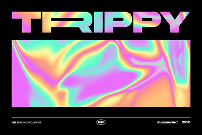 Trippy - 32 Psychedelic Backgrounds 8k artwork digital distortion light modern phenomena trip trippy vibrant vivid y2k