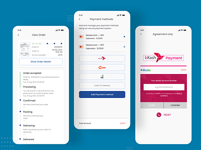 Medicine Delivery App app screen appdesign apps design mobile mobile app design mobile design suvashini daliya ui ui template uikit uiux design