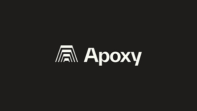 Apoxy Brand Identity, 2023 branding graphic design icon logo saas startup tech