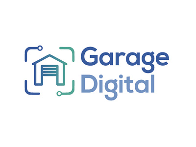 Logo - Garage Digital branding design graphic design illustration logo vector