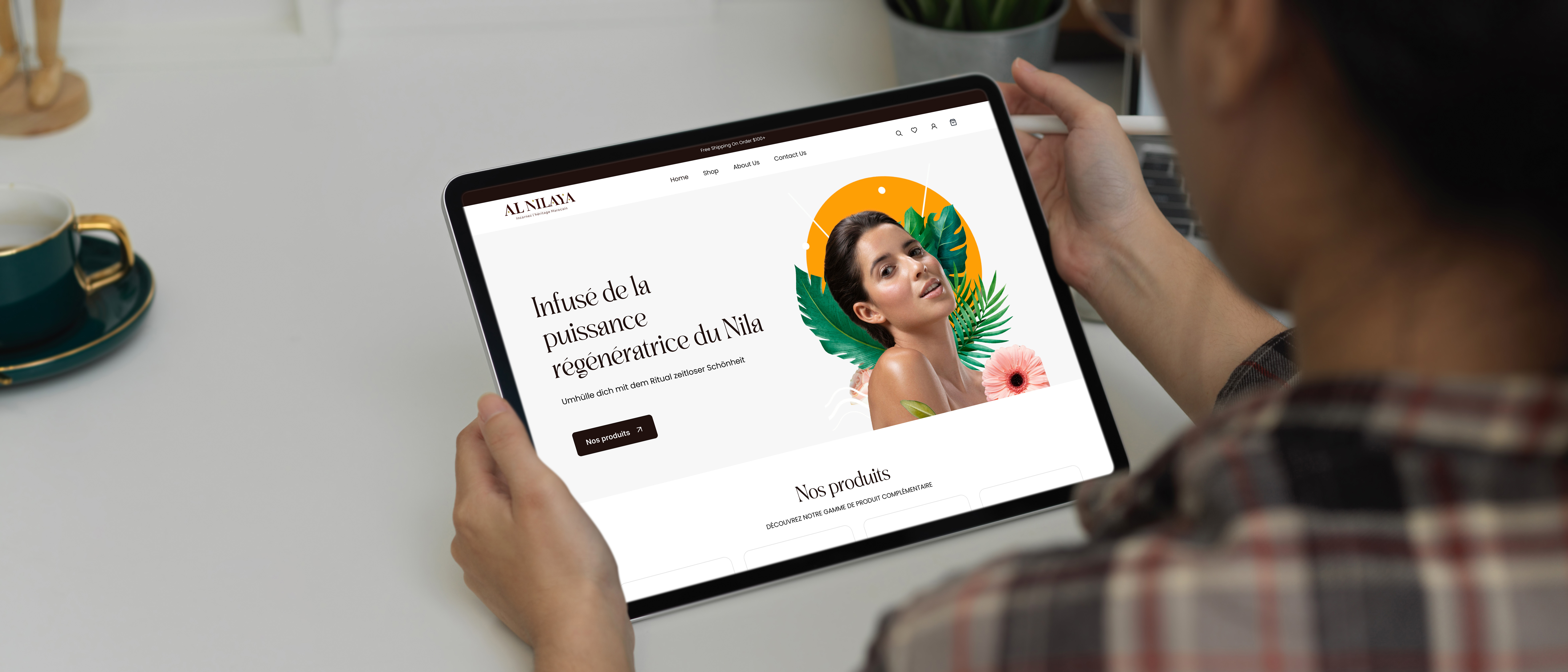 Skincare Landing Page Design design landing page design landingpage skincare skincare website ui ui design website concept website design
