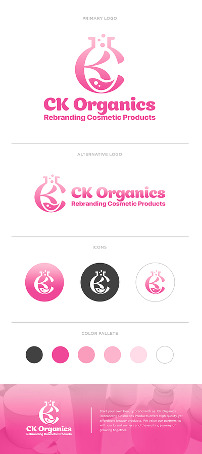 CK Organics Logo