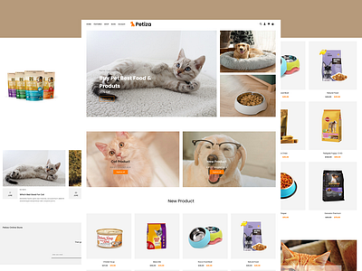 Figma to WordPress Pet Care eCommerce Website Design. ab testing cro custom design digital marketing divi elementor elementor pro email marketing figma design landing page landing page design lead generation pet care uxui web design web development wordpress wordpress website