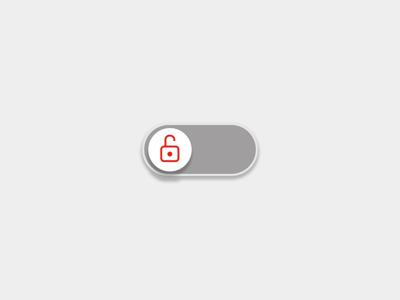 Lock Toggle animation microinteractions motion design ui design